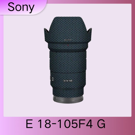 Lentes Sony  E18-105F4 G OSS PZ  - Pele câmera, adesivo câmera - com alta resistência a arranhões, à prova d'água e com design elegante.